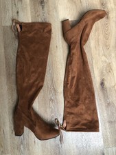 neue Damen Overknee Stiefel