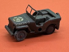 Vintage Triang Minic Toys Army Jeep Star Military Grün Ersatzteil I Uhrwerk