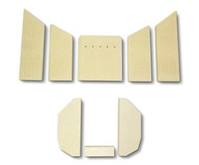 Feuerraumauskleidung B für Justus Island Aqua Kaminofen Ersatzteile Brennraum