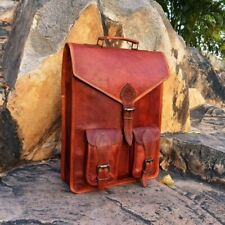 Herren Rucksack Neu Rucksack Laptop Ziege Reise Handgefertigt Sling Messenger