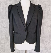 H&M Blazer Sakko 38 M Schwarz