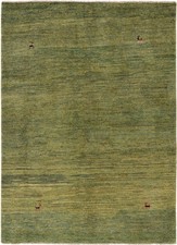 Perser Gabbeh Teppich Grün
