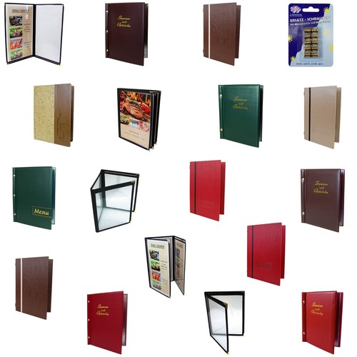 Speisekarten ersatzschrauben - speisekarten,