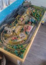 Komplette Modelleisenbahnplatte Spur N