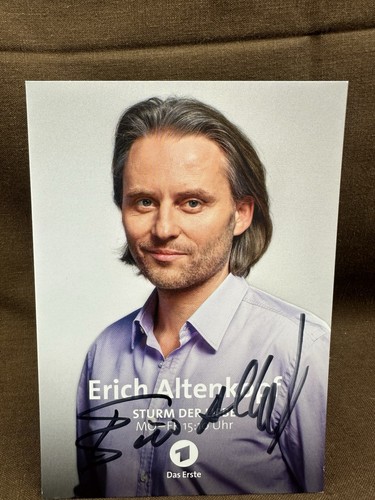 Autogrammkarte sturm der - autogrammkarte,