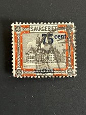 Saargebiet  Nr. 79 gestempelt
