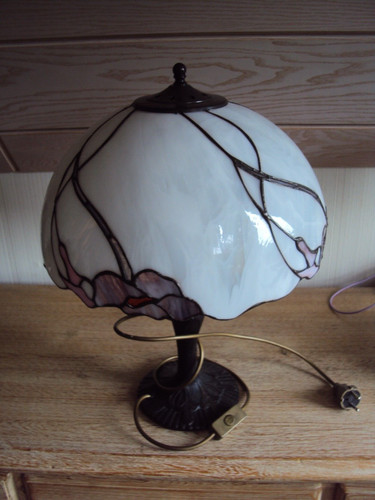 Edle tiffany tischlampe ohne - tiffany,