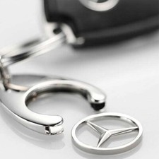 1x Original Mercedes-Benz Schlüsselanhänger Einkaufs Chip Stern Einkaufswagen