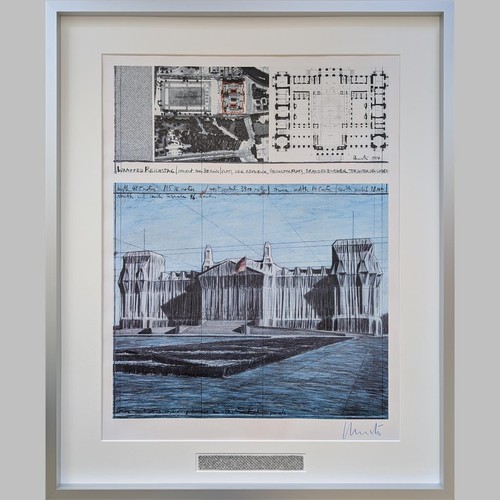 Christo wrapped reichstag - christo,