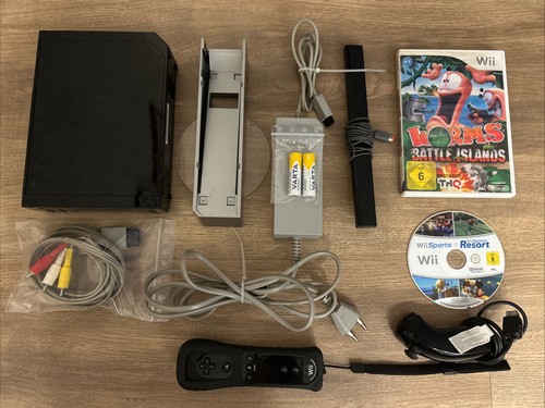 Nintendo wii konsole schwarz - konsole,