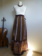 Orientation Maxirock- Wickelrock gr.M Batik Lang Neu!
