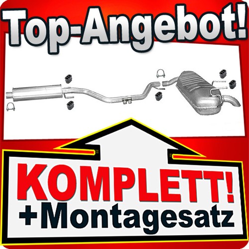 Auspuff für opel signum - auspuff,