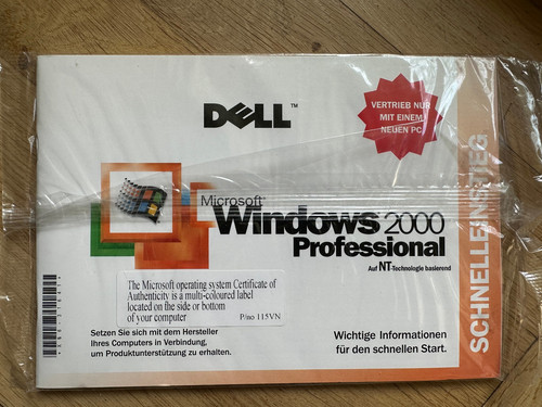 Dell microsoft windows 2000 - microsoft,