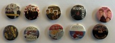DEPECHE MODE   10 Badges  / Buttons  / Pins / Anstecker aus Sammlung