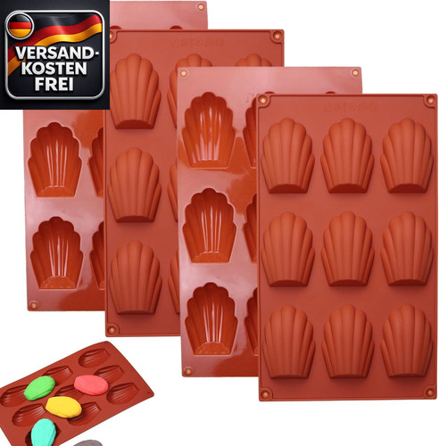 Silikon backformen madeleines - backformen,