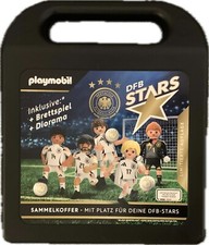 Sammelkoffer Edeka Playmobil DFB STARS inkl. Brettspiel & Diorama EM 2024