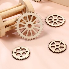  50 Pcs Holz Basteln Miniatur-Bastelbedarf Holzhandwerk Ornamente