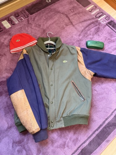 Bomberjacke lacoste vintage80s - bomberjacke,