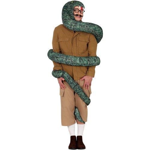 Schlangen kostüm anakonda hat - kostüm,