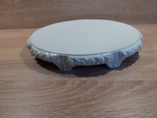 Maria Weiss / Rosenthal: Tortenplatte rund mit Füssen. Tadelloser Zustand 