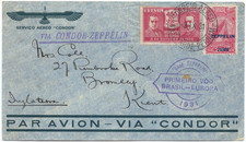 Zeppelin 1931 Brasilien 1. SAF