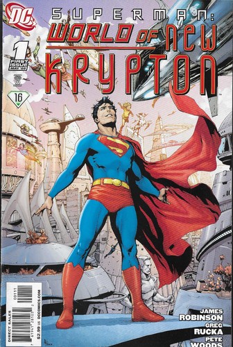 Superman world new krypton - of,