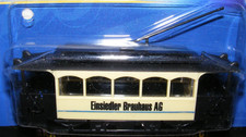 Oldtimer Plastik Modell Tram Straßenbahn dummy Triebwagen HO H0 Schmalspur 9 mm