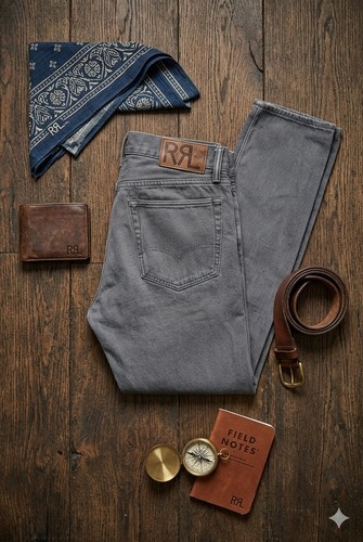 Jeans straight fit vintage - jeans,