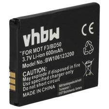 Akku für Motorola MotoFone F3 600mAh 3,7V