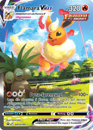 Pokemon flamara vmax - pokemon,