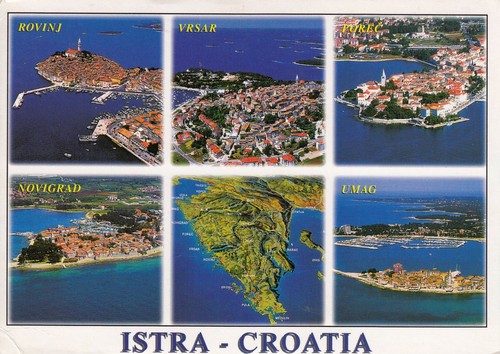 Alte postkarte istra - -,