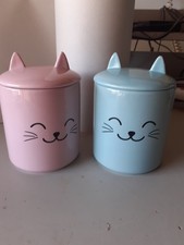 2x vorratsdose Katze Gebäck Bonbon