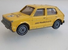 ⛔VW Golf 1 LS gelb ADAC Siku