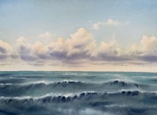  Originales Gemälde, Aquarell