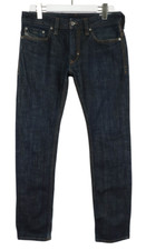 Diesel Thanaz ORYT8 Herrenjeans W31/L32 Dunkelblau Denim Slim Fit Zip Fly