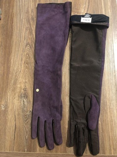 Women furla gloves - furla, purple