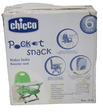 Chicco Pocket Snack Kindersitzerhöhung Esszimmerstuhl für Kinder von 6 Monaten
