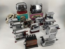 * 13x TOASTER SAMMLUNG GRILL CHROM VINTAGE AEG SIEMENS MAYBAUM NOVA GROSSAG