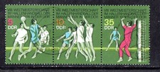 DDR 1974:  Mi.-Nr.  1928-1930 hier WZd 299:  Hallenhandball-WM