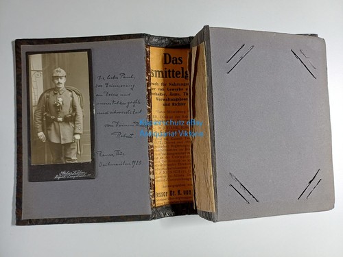 Cdv album eingeklebt - in,