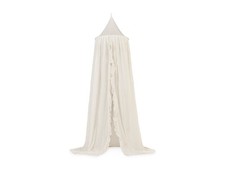 Jollein Betthimmel Vintage 245 cm - Ivory Creme H240 x B420 cm (1er Pack)