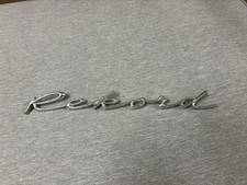 Opel rekord emblem schriftzug - rekord,