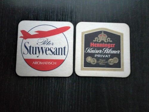 Bierdeckel henninger peter - henninger,