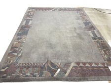 Nepal 1A Qualität Seltene Muster Wie Neu Handgeknüpft 340/245 Schurwolle