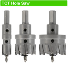 Lochsäge Hartmetall HM Bohrkrone Kreisschneider für Edelstahl 11 - 50 mm Bohrer 