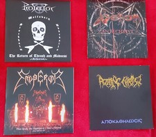 4x Vinyl Single ROCK: Protector The Return EMPEROR Thus Spake ROTTING... VENOM A