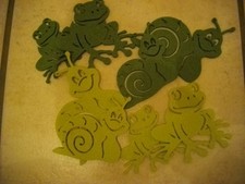 Deko Filz Figuren Schnecken