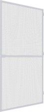 Fliegengitter Insektenschutz für Balkon- oder Terrassentür, Rahmen 100x210 cm