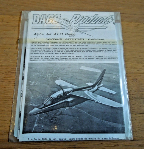 Daco decals alpha jet at11 - decals,