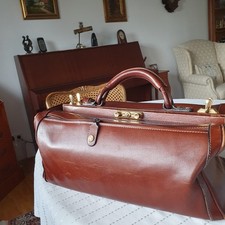 Arzttasche Leder, Reisetasche Luxus von  GOLDPFEIL handgemacht in Germany, 